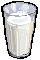 verre de lait
