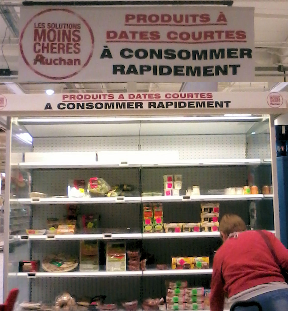 Produits alimentaires à dates courtes