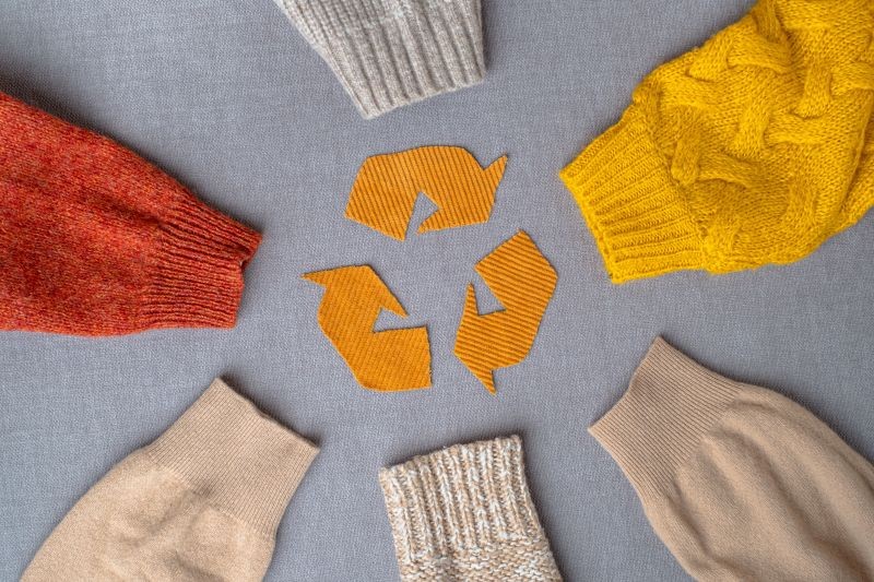 recyclage textile usagé
