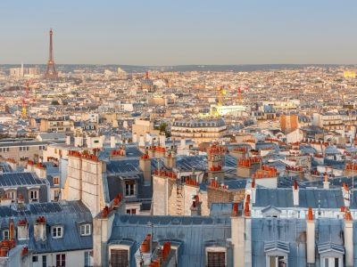 immmeubles toits Tour Eiffel