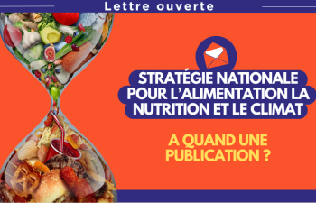 Publication de la stratégie nationale alimentation, nutrition et climat (SNANC) : combien de temps faudra-t-il encore attendre ?