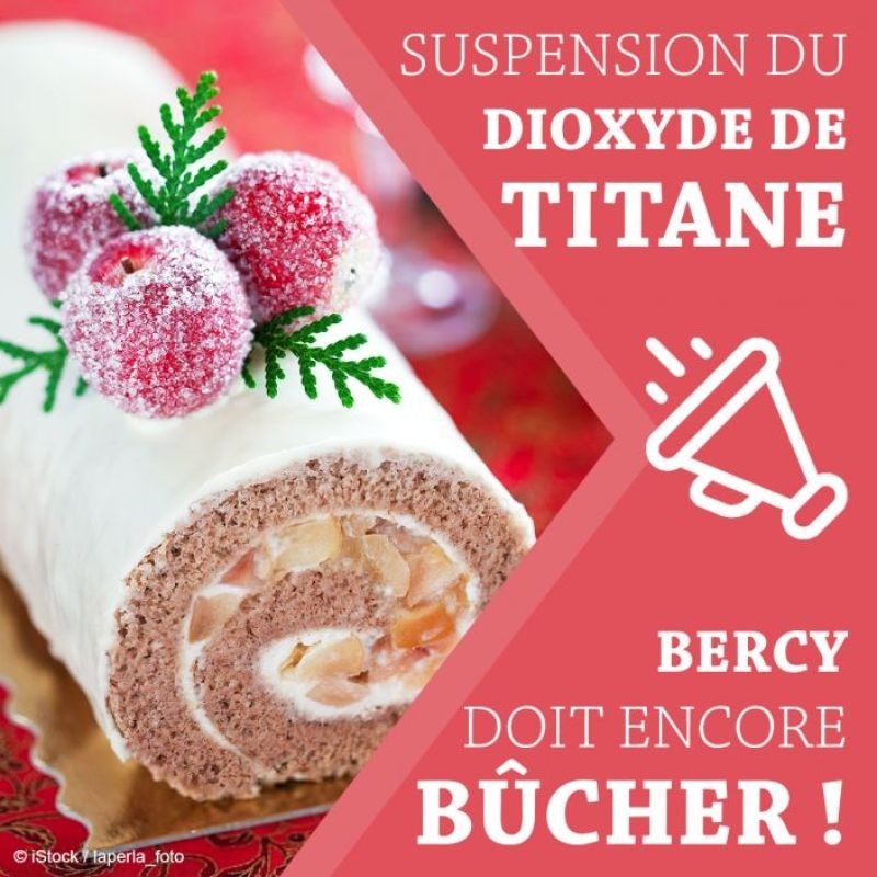 Dioxyde de titane (E171) : l'appel de 22 organisations à Bercy pour une suspension avant  2019