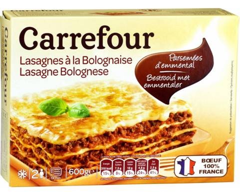 lasagnes carrefour