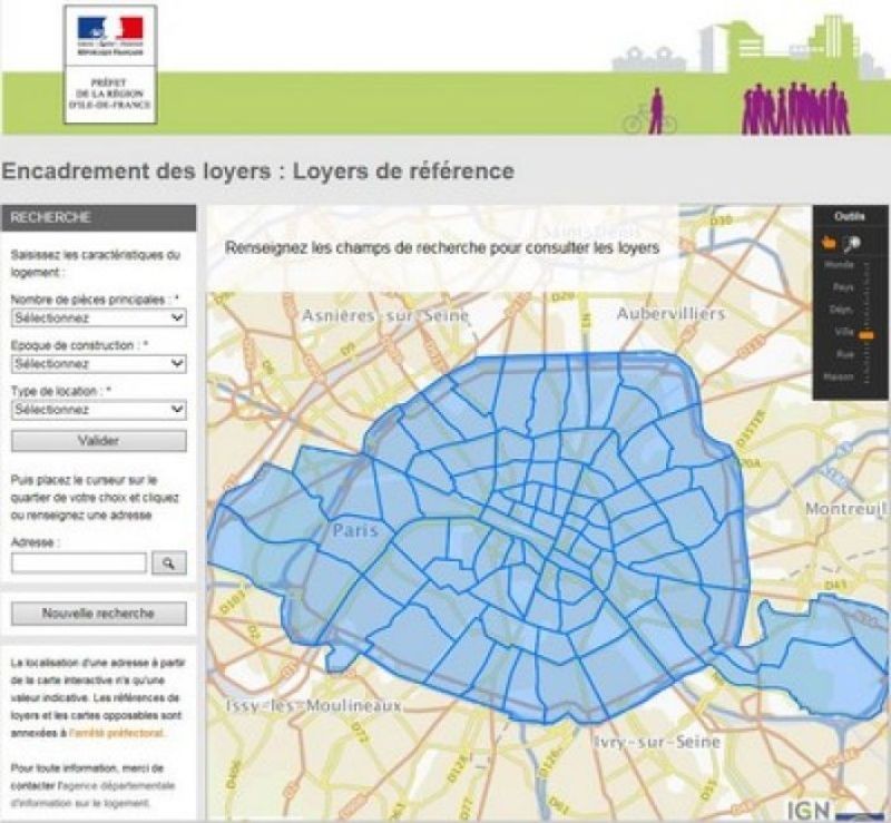 Plafonnement des loyers à Paris : 42 % hors la loi !