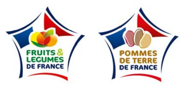 Logos fruits et legumes de france