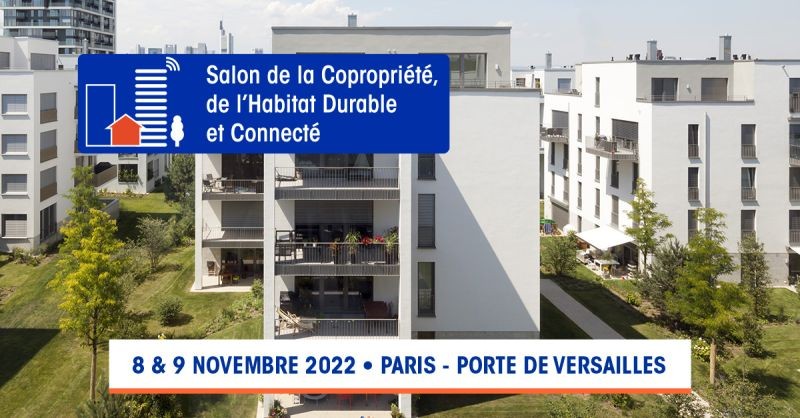 La CLCV au salon de la copropriété, de l’habitat durable et connecté 2022