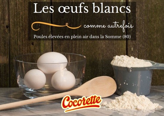 oeufs blancs