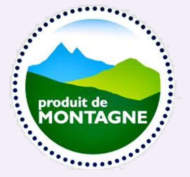 label produit de montagne