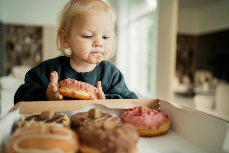 enfant donnuts