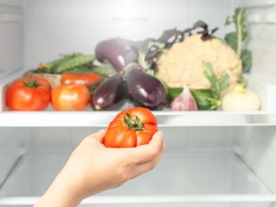 fruits et légumes frigo
