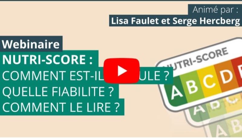 replay webinaire nutri-score