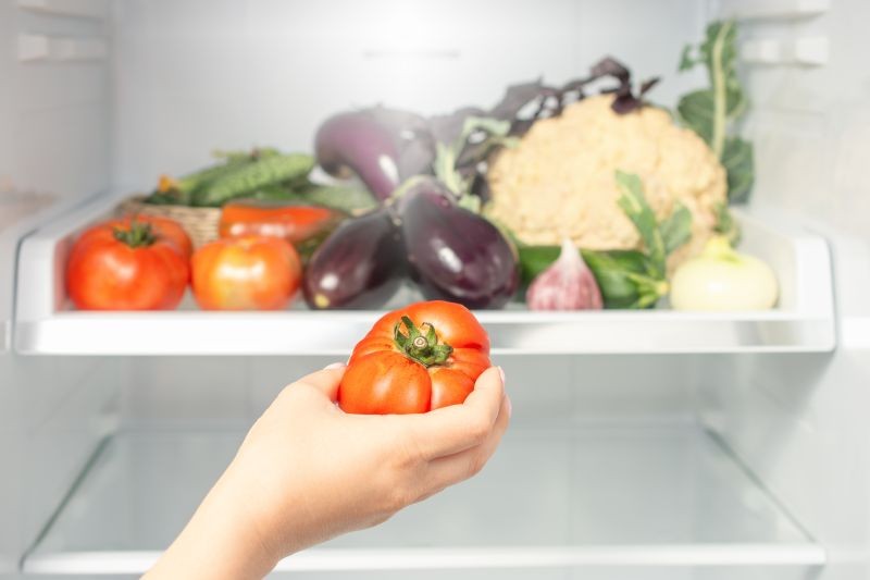 fruits et légumes frigo