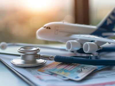 avion stetoscope papier