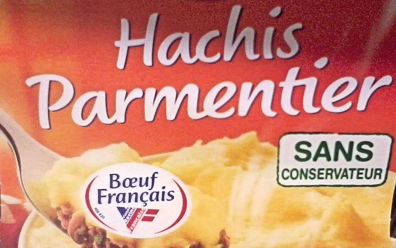 plat cuisiné avec logo VBF