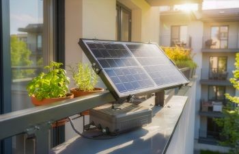 Panneaux solaires de balcon : ce qu’il faut savoir avant de se lancer