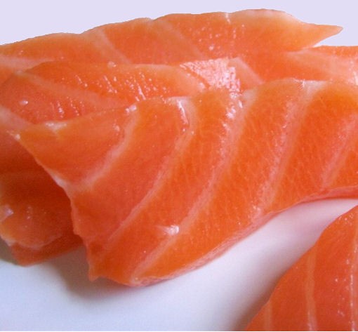 saumon cru