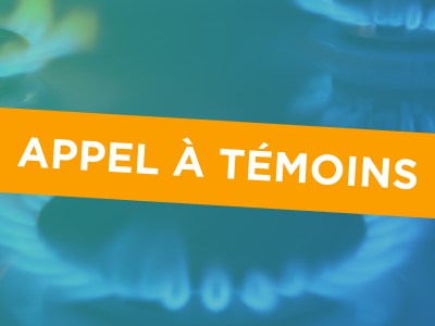 3 brûleurs de gaz dont des flammes ressortent