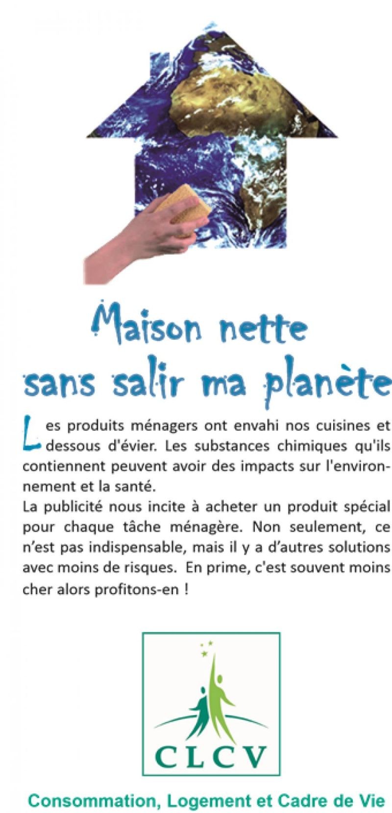 Maison nette : sans salir ma planète